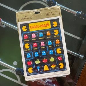 1982 Hallmark Pac-Man stickers